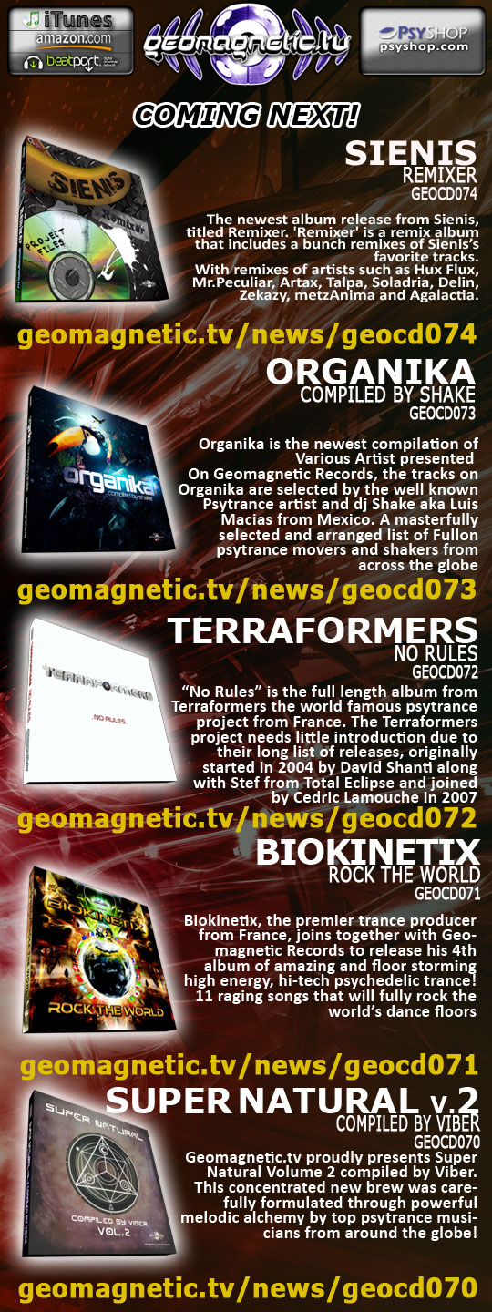 Geomagnetic Distribution: Out Now!