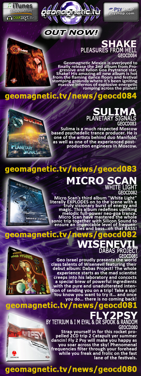 Geomagnetic Distribution: Out Now!