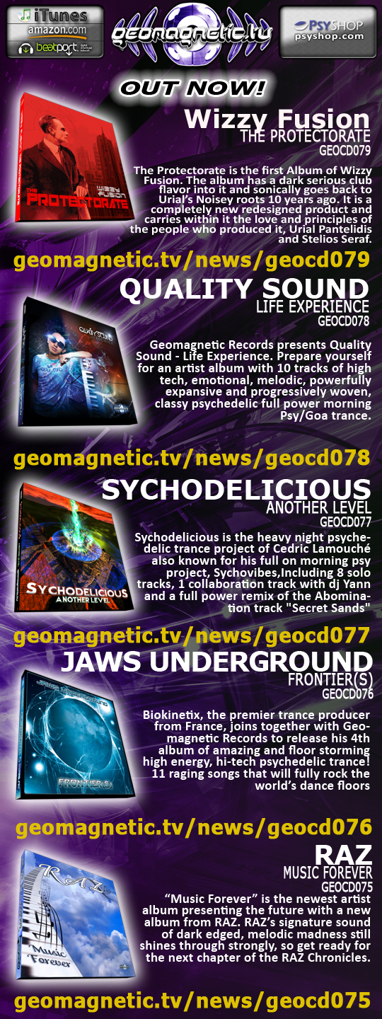 Geomagnetic Distribution: Out Now!