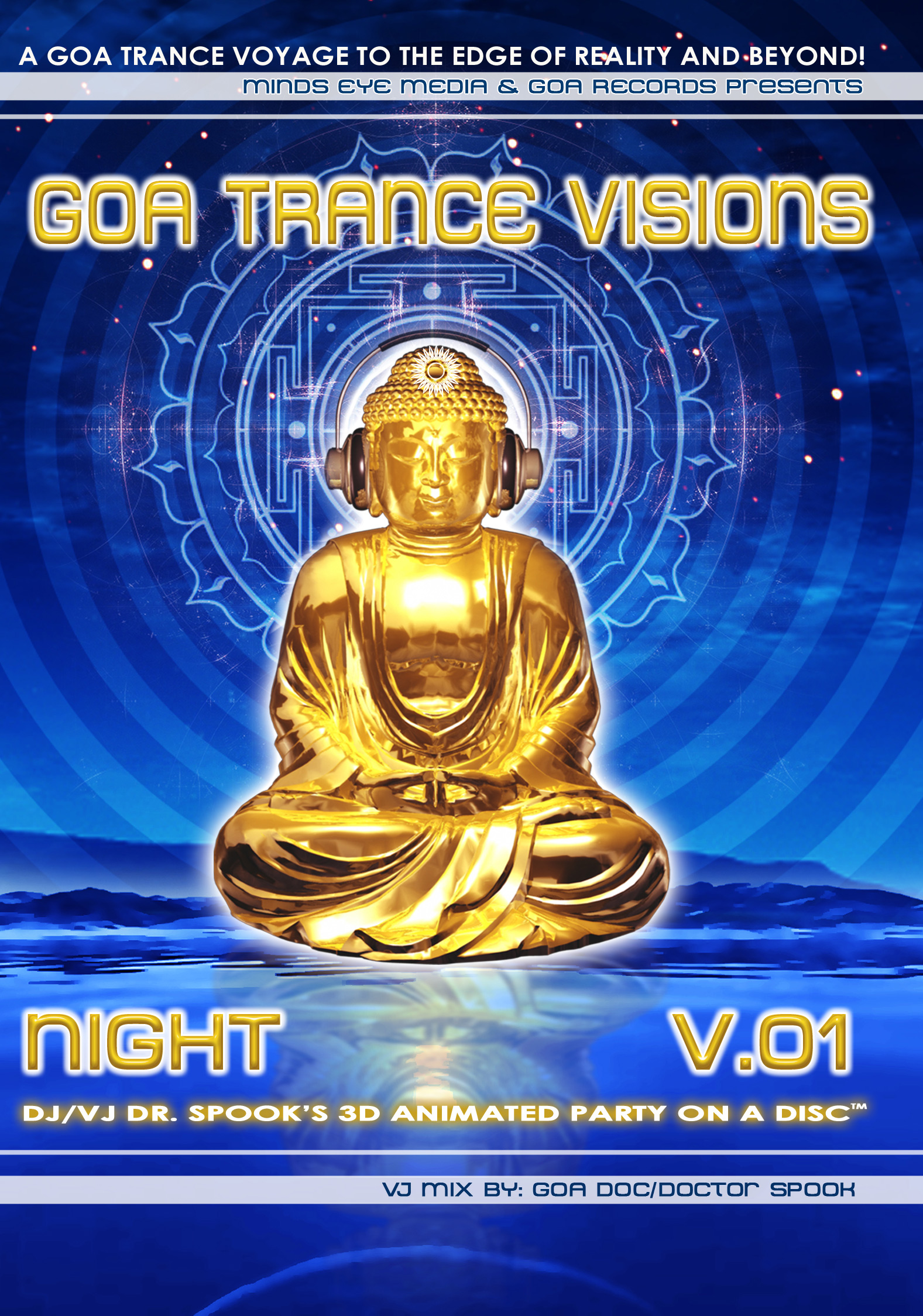 Goa Trance Visions volume 1 Night by VJ / DJ Goa Doc Aka Dr. Spook